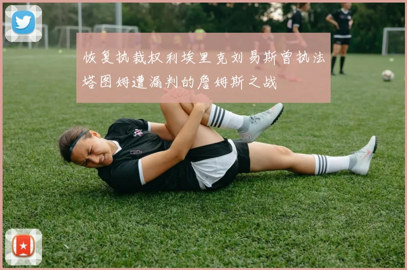 恢复执裁权利埃里克刘易斯曾执法塔图姆遭漏判的詹姆斯之战